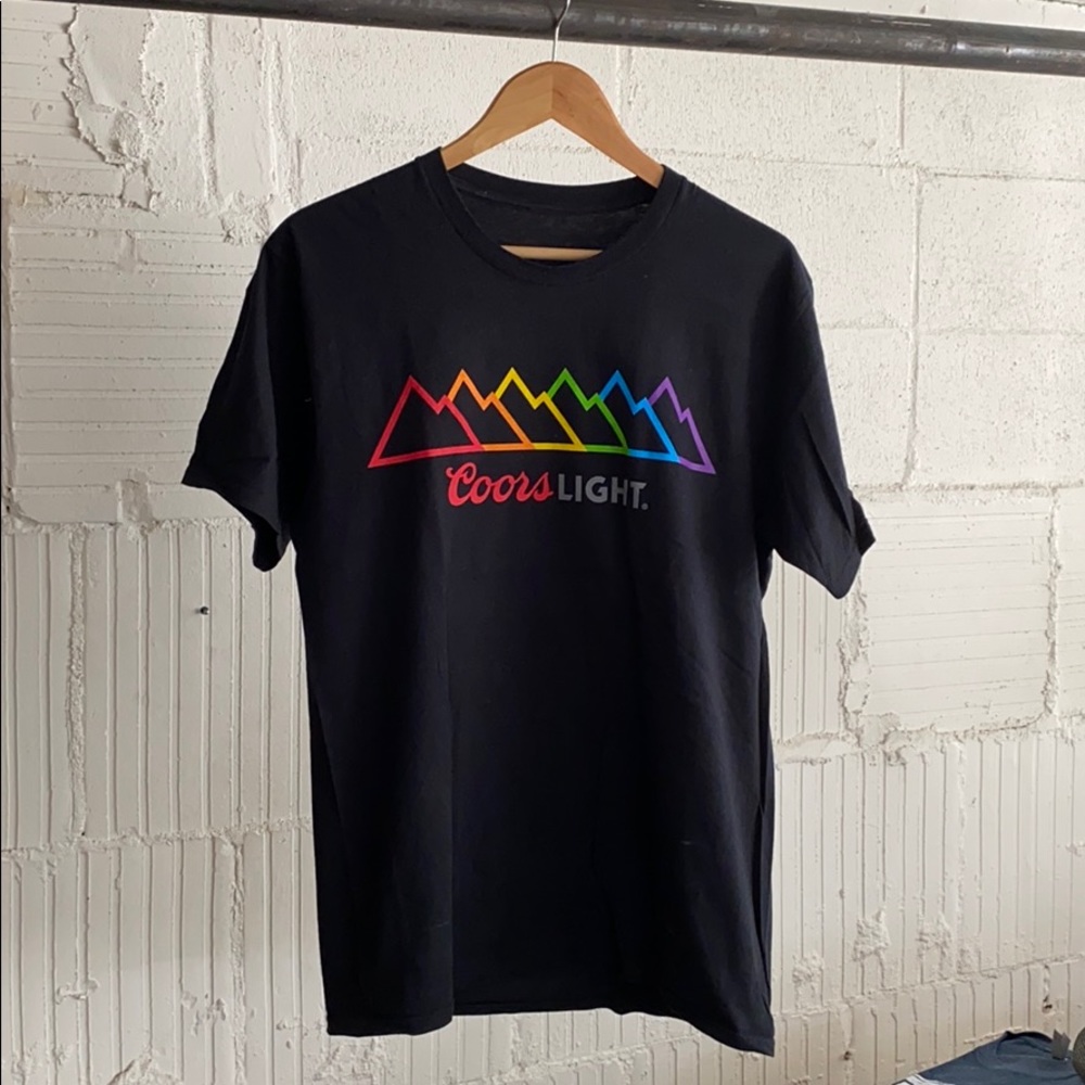 Coors Light Pride Rainbow Shirt